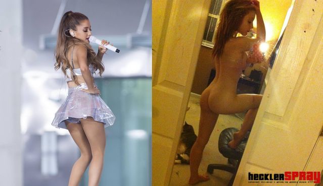 Ariana Grande naked. 