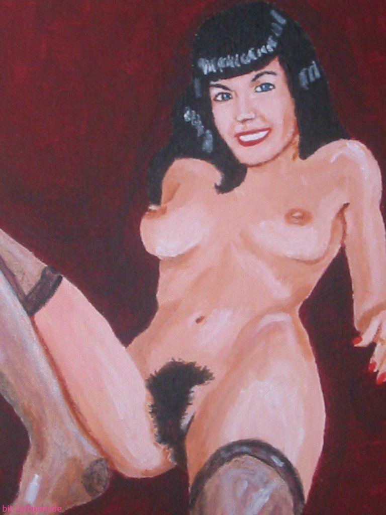 There are a ton of Bettie Page nude photos out there, from all the photosho...