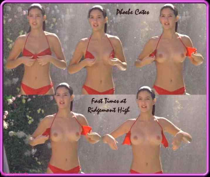 Topless phoebe cates