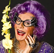 dame edna barry humphries punch photographer
