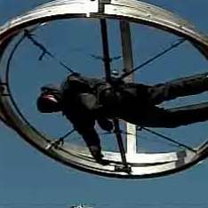 David Blaine Gyroscope Stunt Over New York Children