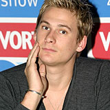 Lee Ryan: probably not teaching his kid how to swear at us