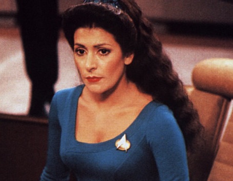 Marina Sirtis Deanna Troi TV series Star Trek The Next Generation