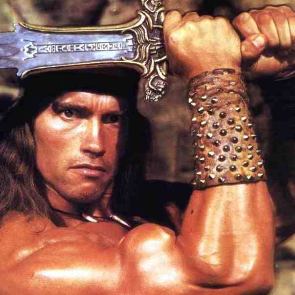 conan the barbarian arnold schwarzenegger. Arnold Schwarzenegger isn#39;t a