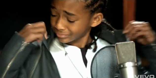 justin bieber and jaden smith never say never. Jaden Smith is 11 years old,