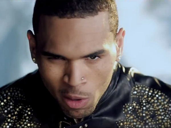 Chris Brown in the "Sweet Love" music video.
