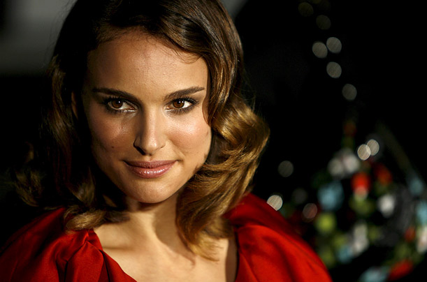 Natalie Portman Wearing Red