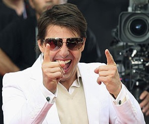 Tom Cruise Gun Fingers