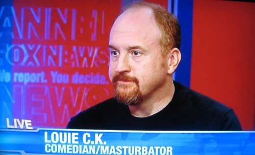 Louis CK, interviewed on his hit FX show "Louie"