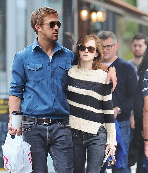 A Photoshop picture of Ryan Gosling with Emma Watson.
