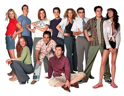 The cast of American Pie