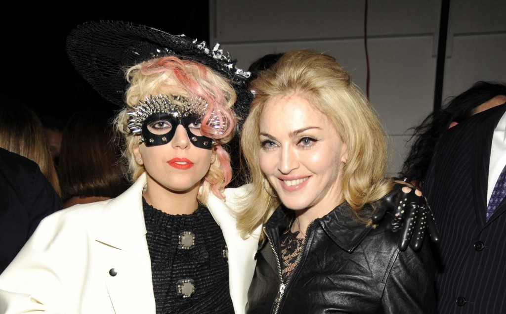 Madonna and Lady Gaga together