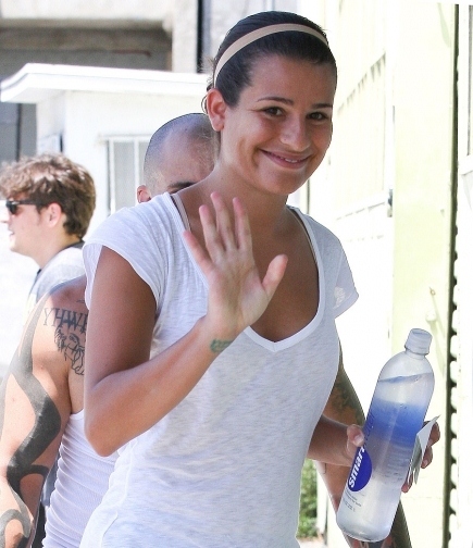 Lea Michele Without Makeup
