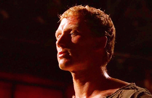Actor Kevin Mckidd on HBO's Rome.