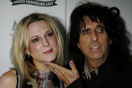 Alice Cooper and daughter Calico