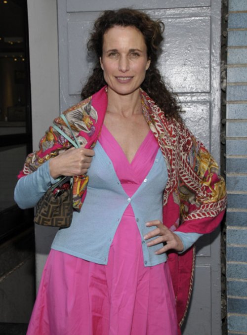 Andie MacDowell Without Makeup