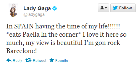 Lady Gaga on Twitter