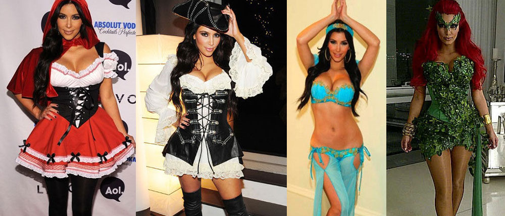 Kim Kardashian's Halloween costumes
