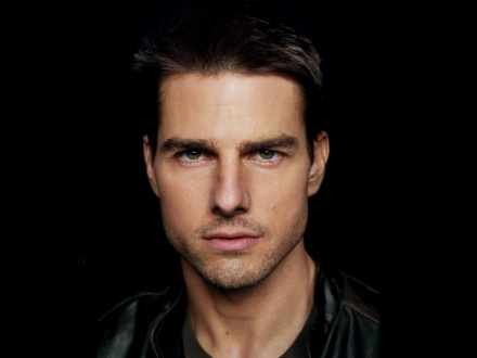 Tom Cruise Looking Serious