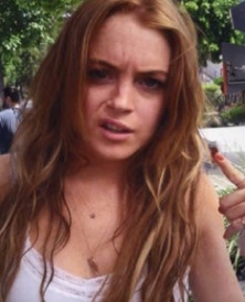 Lindsay Lohan used to be normal