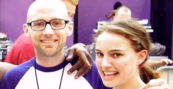 Moby and Natalie Portman