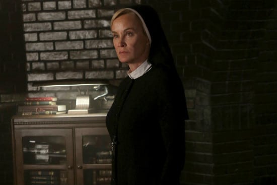 Jessica Lange as Sister Jude, on American Horror Story.