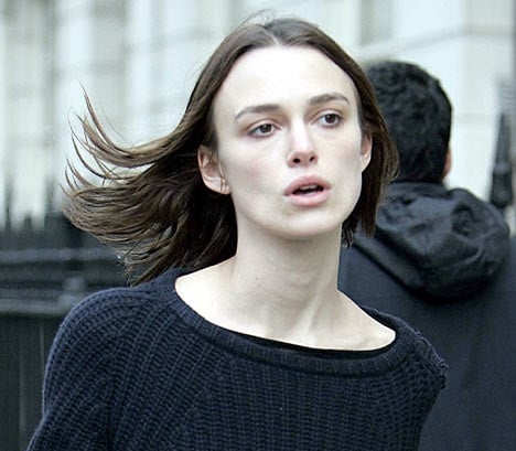 Keira Knightley without makeup