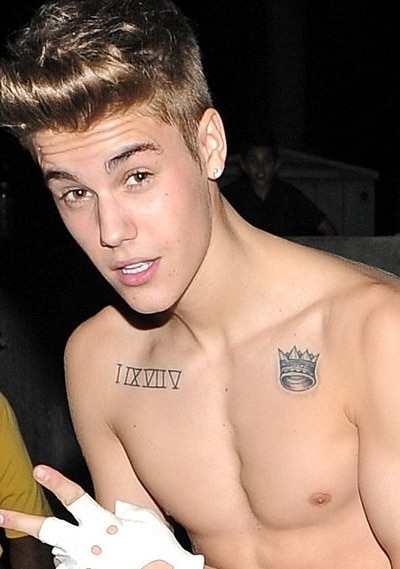 Justin Bieber without makeup