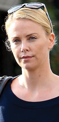 Charlize Theron without makeup
