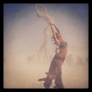stacy keibler Burning Man