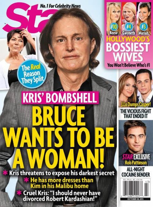 Bruce Jenner Star Magazine Wants To Be A Woman