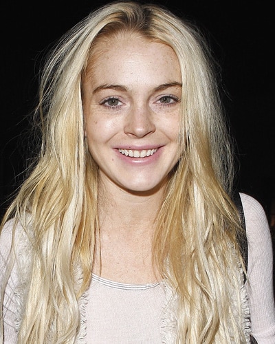 Lindsay Lohan without makeup
