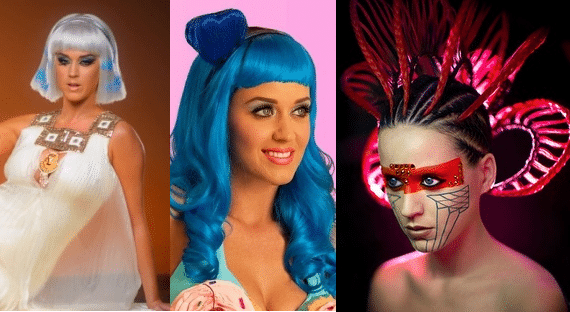 Katy Perry wigs
