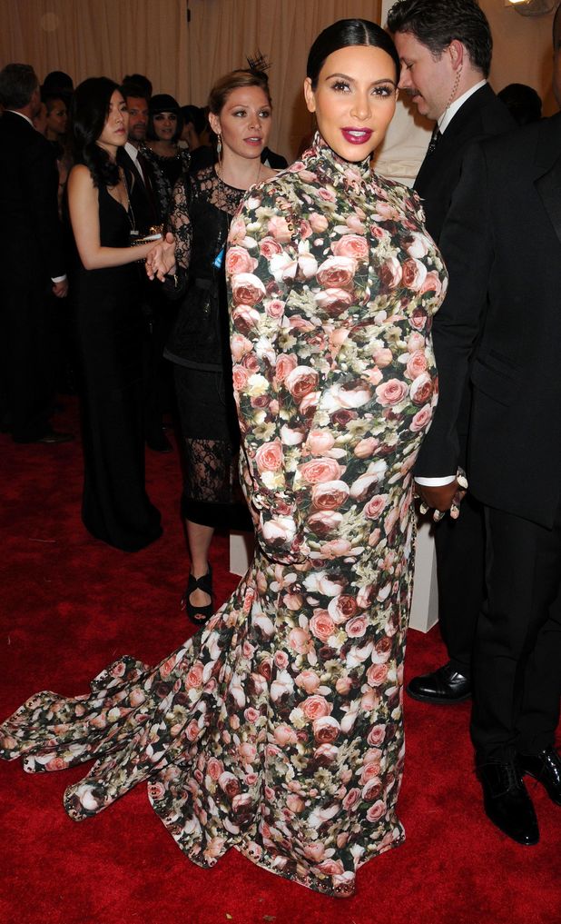 Kim Kardashian Couch Dress