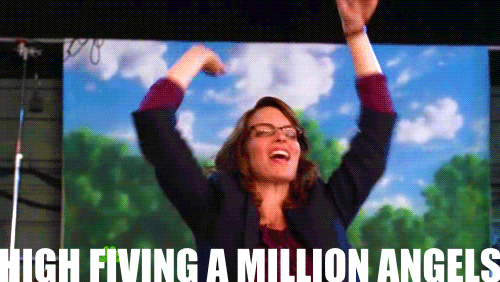 Tina Fey Excited GIF
