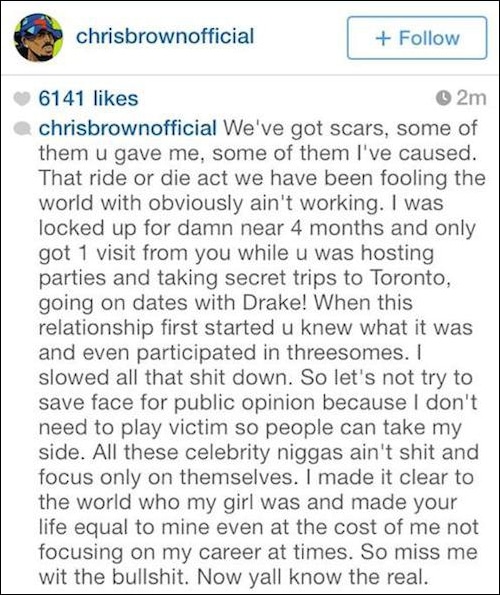 Chris Brown Instagram