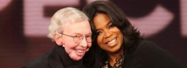 Oprah Winfrey and Roger Ebert